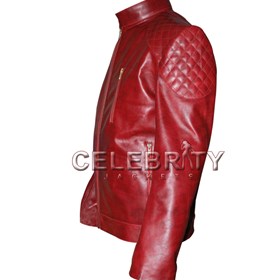 Ride Along Kevin Hart Maroon Jacket: Ride Along Leather Jacket