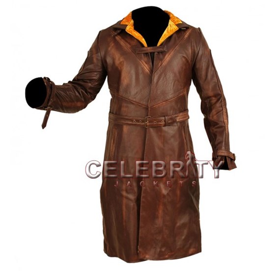 Watch Dogs Aiden Pearce Coat: Watch Dogs Aiden Pearce Leather Coat